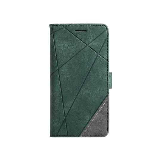 Samsung Galaxy A73 5G - Preklopna torbica (WLGO-Lines) - zelena