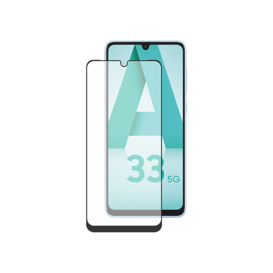 Samsung Galaxy A33 5G - Zaščitno steklo Premium črno do roba - (0,30)