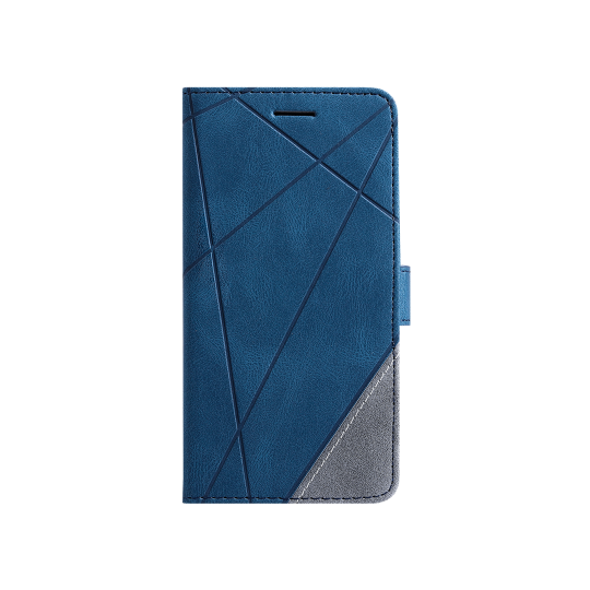 Samsung Galaxy A23 4G/A23 5G - Preklopna torbica (WLGO-Lines) - modra