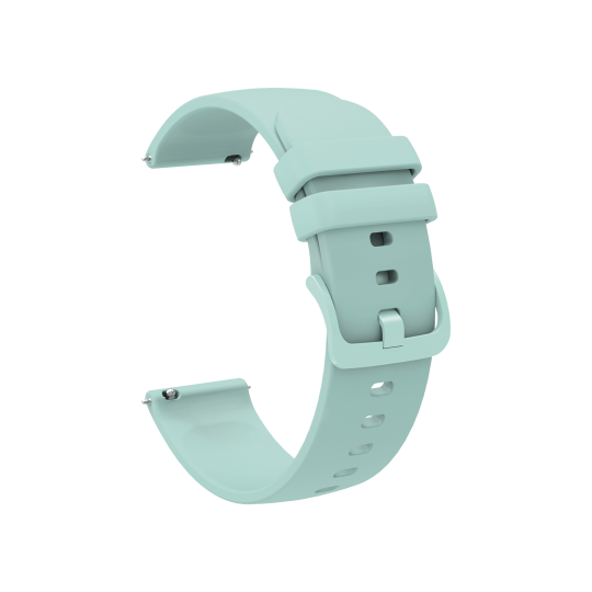 Silikonski pašček za uro (18mm) - Fresh svetlo moder