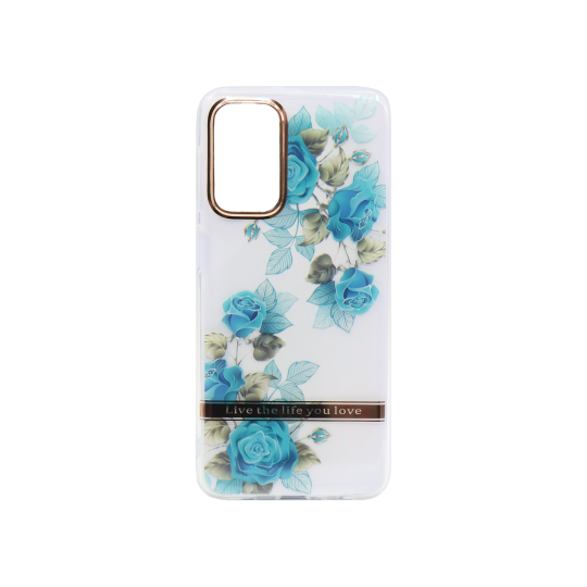 Samsung Galaxy A23 5G - Gumiran ovitek (TPUP) - Flowers - moder
