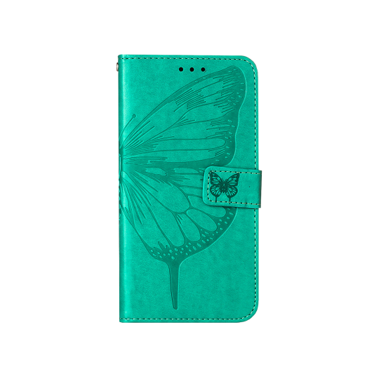 Samsung Galaxy A34 5G - Preklopna torbica (WLGO-Butterfly) - turkizna