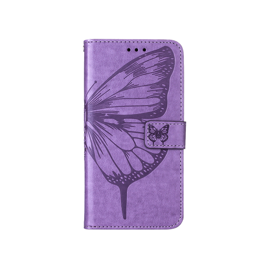 Samsung Galaxy A54 5G - Preklopna torbica (WLGO-Butterfly) - vijolična