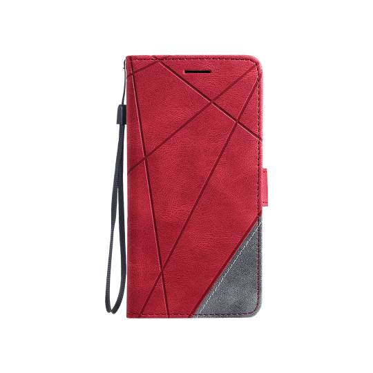 Samsung Galaxy A34 5G - Preklopna torbica (WLGO-Lines) - rdeča