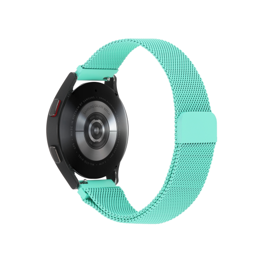 Kovinski magnetni pašček za uro (20mm) - Venus  - Porcelain blue / turkizen