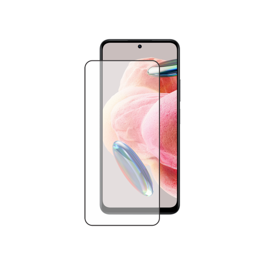 Xiaomi Redmi Note 12 - Zaščitno steklo Premium - črno do roba (0,33)