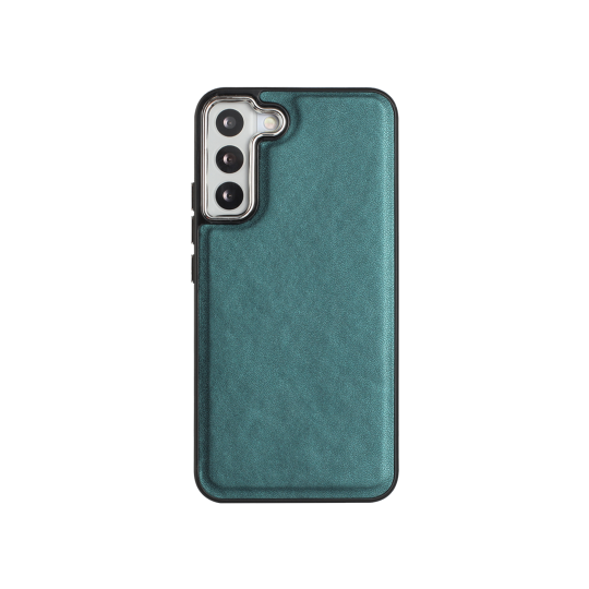 Samsung Galaxy S23+ - Gumiran ovitek (TPUL Nude) - usnjen izgled - zelen