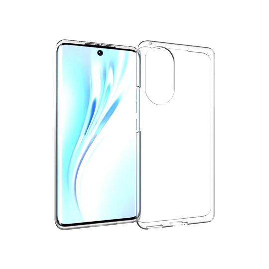 Honor 90 - Gumiran ovitek (TPU) - prozoren svetleč