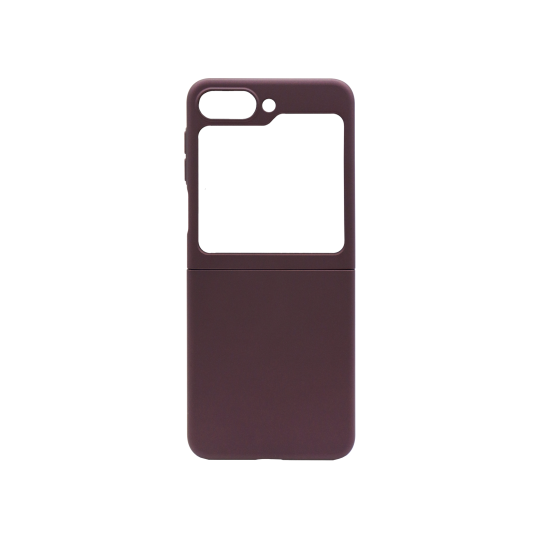 Samsung Galaxy Z Flip 5 5G - Okrasni pokrovček (84PC) - vinsko rdeč