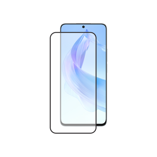 Honor 90 Lite/X50i - Zaščitno steklo Premium (0,33) - case-friendly, črno
