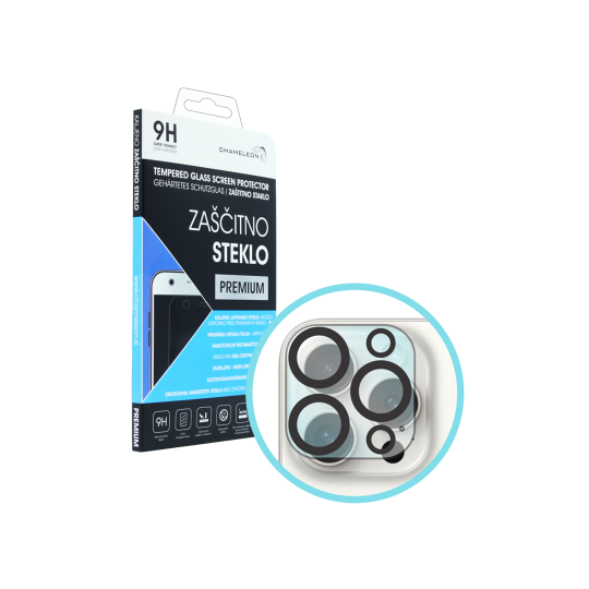 Apple iPhone 15 Pro/15 Pro Max - Zaščitno steklo Premium (0,33) - za kamero