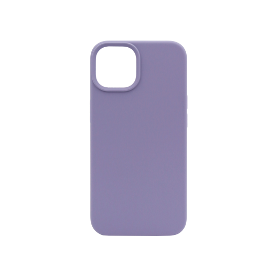 Apple iPhone 15 - Silikonski ovitek (liquid silicone) - Soft - Lavender Gray