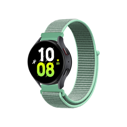 Najlonski pašček za uro (20 mm) - mint