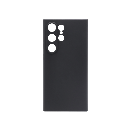 Samsung Galaxy S24 Ultra - Gumiran ovitek (TPU) - črn MATT