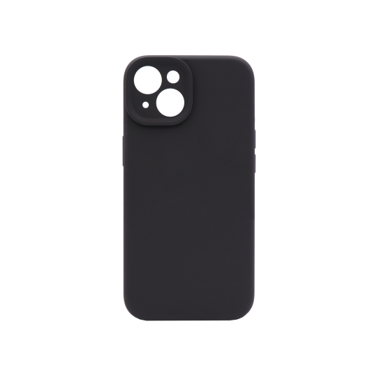 Apple iPhone 14 - Silikonski ovitek (liquid silicone) - N-Soft - Midnight black / Črna