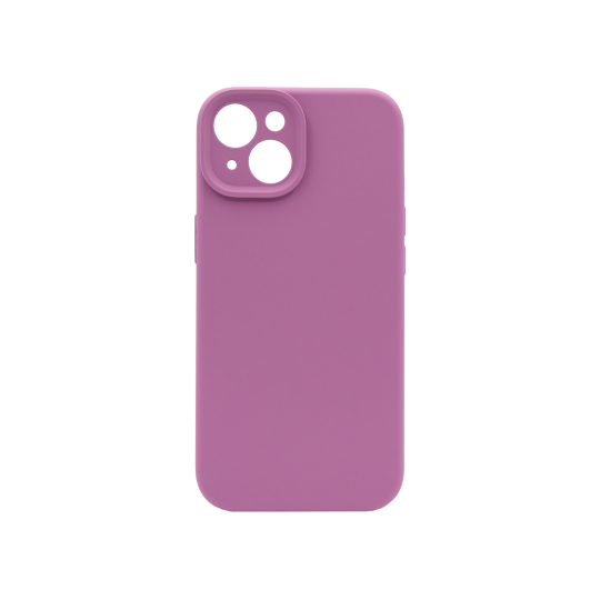 Apple iPhone 14 Plus - Silikonski ovitek (liquid silicone) - N-Soft - Blackcurrant / Ciklamno roza