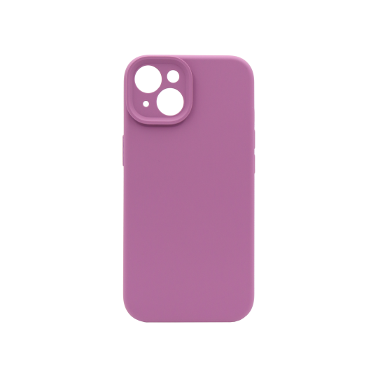 Apple iPhone 15 Plus - Silikonski ovitek (liquid silicone) - N-Soft - Blackcurrant / Ciklamno roza