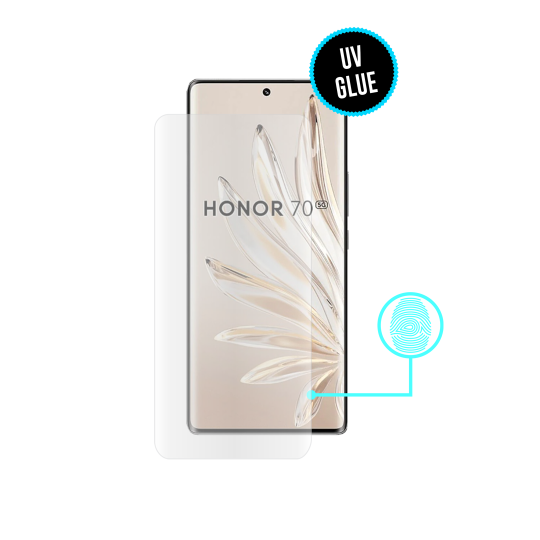 Honor 70 - Zaščitno steklo Excellence - z UV lepilom (0,26)