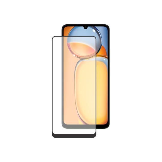 Xiaomi Redmi 13C - Zaščitno steklo Premium črno do roba - (0,33)