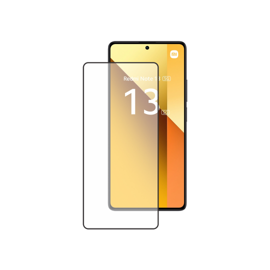 Xiaomi Redmi Note 13 5G - Zaščitno steklo Premium črno do roba - (0,33)