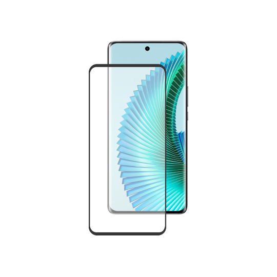 Honor Magic6 Lite - Zaščitno steklo Premium - črno do roba (0,33)