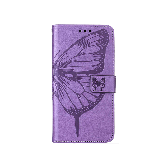 Samsung Galaxy A35 5G - Preklopna torbica (WLGO-Butterfly) - vijolična