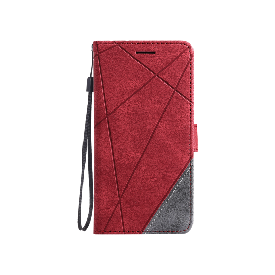 Samsung Galaxy Xcover 7 - Preklopna torbica (WLGO-Lines) - rdeča