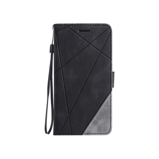 Xiaomi Redmi Note 13 4G - Preklopna torbica (WLGO-Lines) - črna