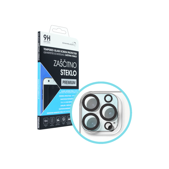 Apple iPhone 16 Pro/16 Pro Max - Zaščitno steklo Premium (0,33) - za kamero
