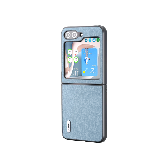 Samsung Galaxy Z Flip 6 5G / Z Flip 7 FE 5G - Okrasni pokrovček (86) - svetlo moder