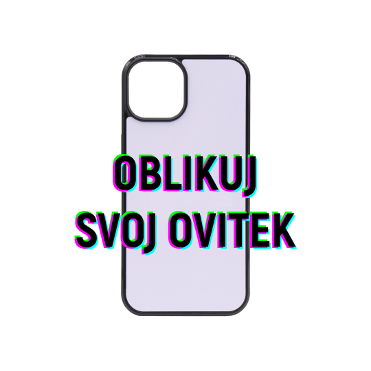 Apple iPhone 13 - Gumiran ovitek (UV-TPU) - oblikuj svoj ovitek 