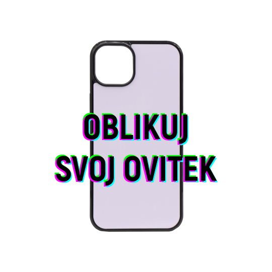 Apple iPhone 15 Plus - Gumiran ovitek (UV-TPU) - oblikuj svoj ovitek 