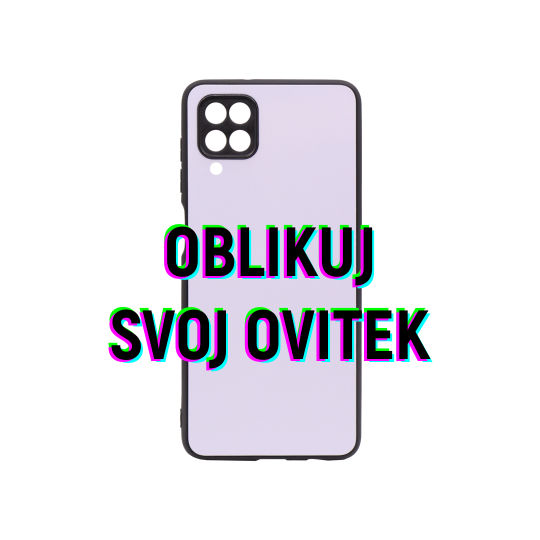 Samsung Galaxy A12 - Gumiran ovitek (UV-TPU) - oblikuj svoj ovitek 