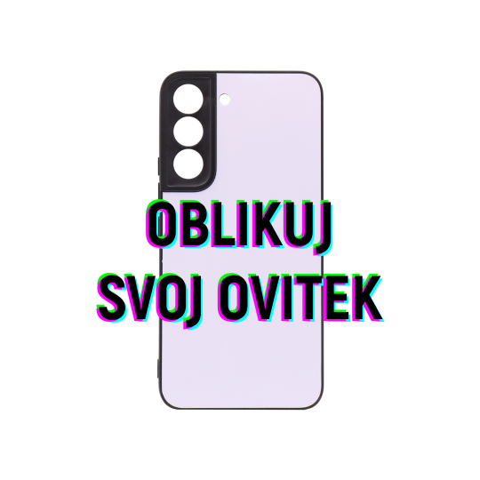 Samsung Galaxy S22+ - Gumiran ovitek (UV-TPU) - oblikuj svoj ovitek 