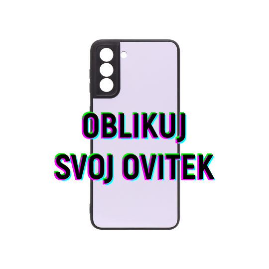 Samsung Galaxy S24 - Gumiran ovitek (UV-TPU) - oblikuj svoj ovitek 