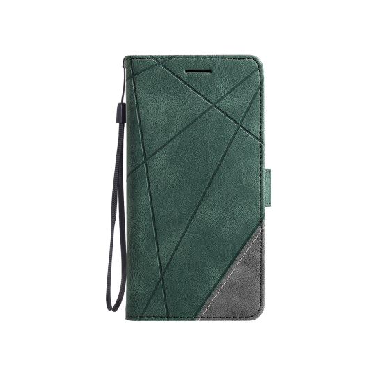 Xiaomi Redmi 14C - Preklopna torbica (WLGO-Lines) - zelena