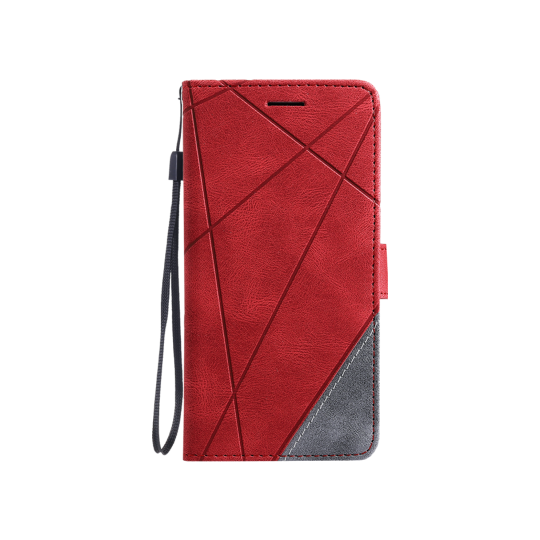 Samsung Galaxy A56 5G - Preklopna torbica (WLGO-Lines) - rdeča