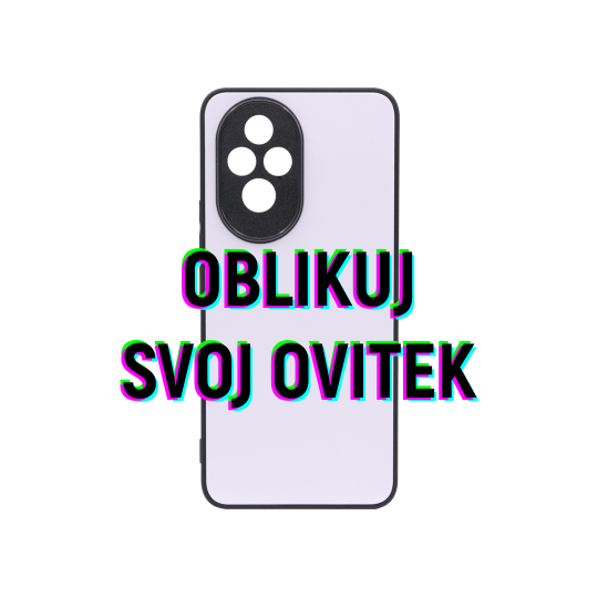Honor 200 - Gumiran ovitek (UV-TPU) - oblikuj svoj ovitek 