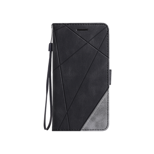 Xiaomi Redmi Note 14 Pro 5G - Preklopna torbica (WLGO-Lines) - črna