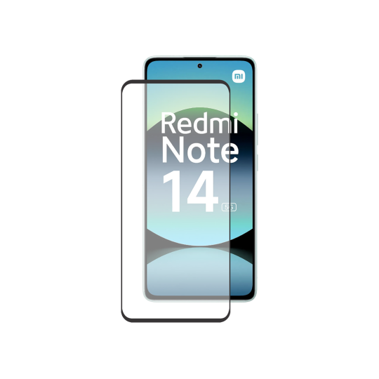 Xiaomi Redmi Note 14 5G - Zaščitno steklo Premium - črno do roba (0,33)