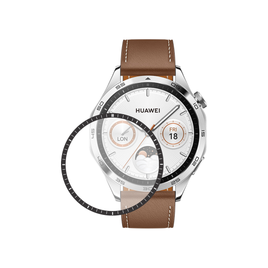 Huawei Watch GT 4 (46 mm) - Hibridno zaščitno steklo (folija) - črna