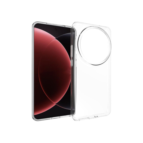 Xiaomi 15 Ultra - Gumiran ovitek (TPU) - prozoren svetleč