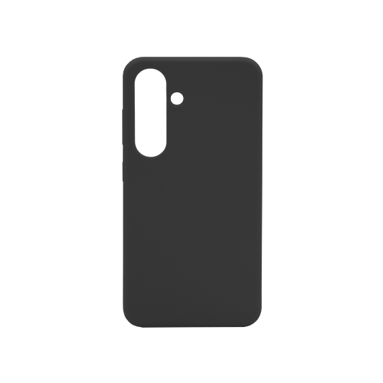 Samsung Galaxy S25+ - Silikonski ovitek (liquid silicone) - Soft - Black / Črna