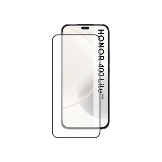 Honor 400 Lite - Zaščitno steklo Premium - črno do roba (0,33)