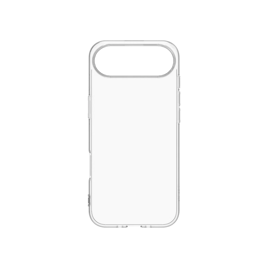 Apple iPhone Air - Gumiran ovitek (TPU) - prozoren svetleč