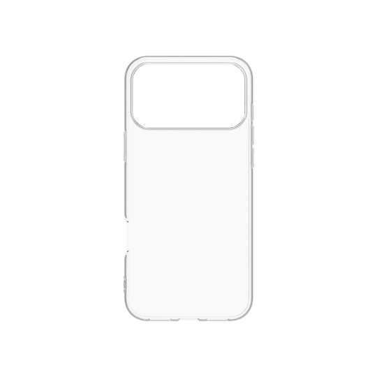 Apple iPhone 17 Pro Max - Gumiran ovitek (TPU) - prozoren svetleč