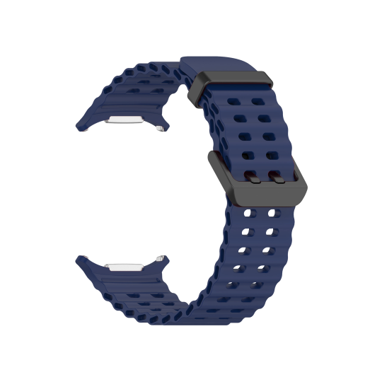 Silikonski pašček za Samsung Galaxy Watch Ultra - temno moder