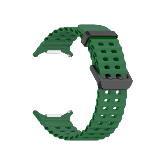 Silikonski pašček za Samsung Galaxy Watch Ultra - zelen