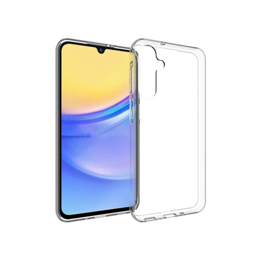 Samsung Galaxy A17 5G - Gumiran ovitek (TPU) - prozoren svetleč