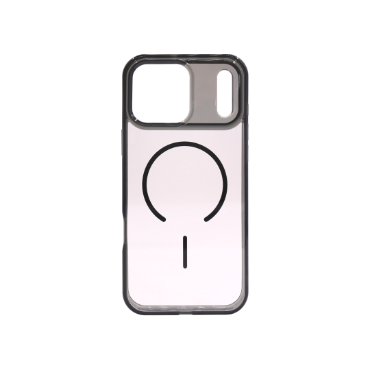 Apple iPhone 17 Pro Max - Gumiran magnetni ovitek (TPU Magnetic Flow) - črn